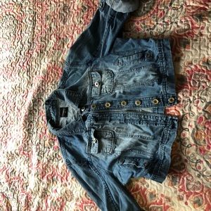 Crop Jean jacket